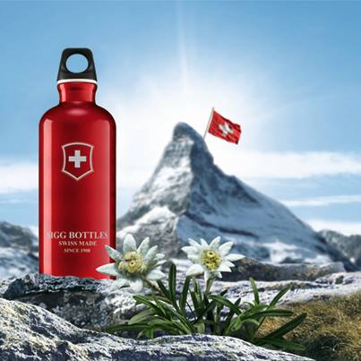 Le bottiglie in alluminio multicolore SIGG si prestano per molteplici attività: per l’outdoor, in ufficio, a pesca, in viaggio e così via.