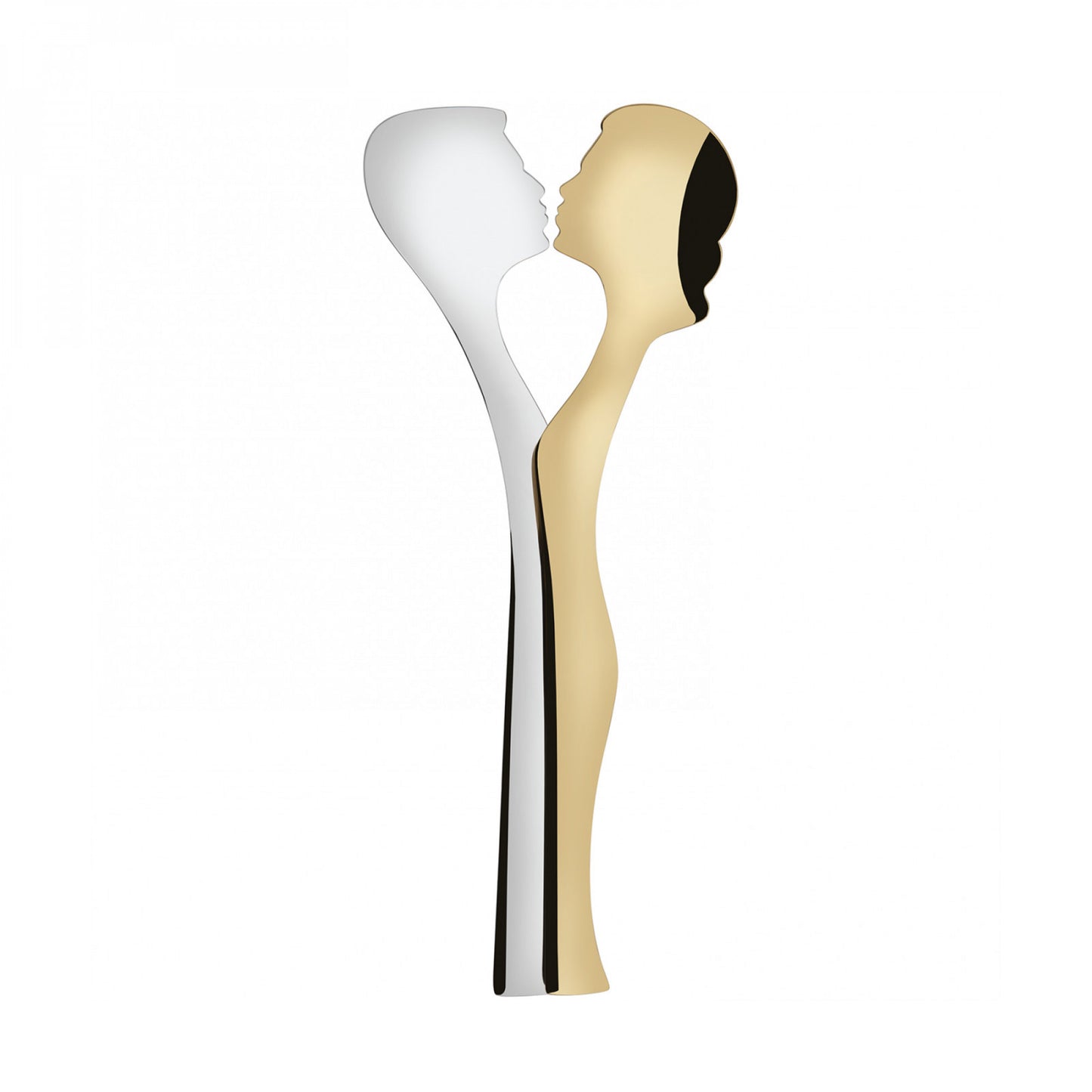 Un abbraccio set 2 posate per insalata . Una bomboniera pensata per stupire, un'idea regalo elegante e inaspettata. Le posate sono in acciaio inox 18/10 con finitura PVD in oro 24 carati. Dimensioni: cm 31 x 8,5 Lavabili in lavastoviglie. In negozio e online su tuttochic.it