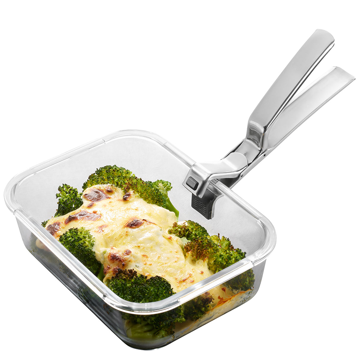 Niente più dita scottate: con FIXIT, casseruole calde, teglie da forno e per pizza possono essere afferrate in modo sicuro e comodamente rimosse dal forno. resistente al calore fino a 250° Dimensioni: L 19,2 cm, P 3,0 cm, H 6,5 cm acciaio inossidabile/silicone. In negozio e online su tuttochic.it