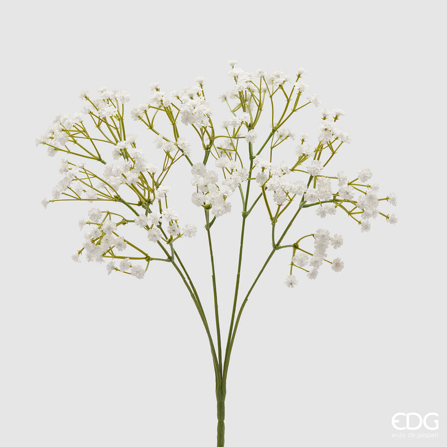 Aggiungi un tocco di eleganza alla tua casa con il cespuglio artificiale di Gypsophila perfetto per creare un'atmosfera sofisticata e senza fatica. Dimensioni: altezza cm 40. In negozio e online su tuttochic.it