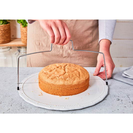 Tagliapasta per base torta in acciaio inox Birkmann 30 cm con filo regolabile