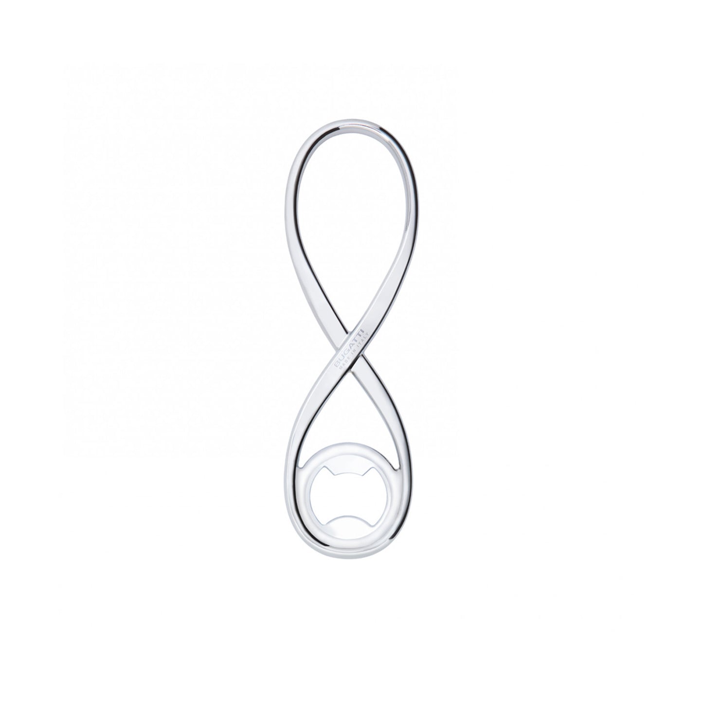 Infinity è l'apribottiglie dalla forma iconica dallo stile raffinato ed elegante. Rappresenta un'idea regalo preziosa per celebrare un momento speciale, anche come bomboniera. Realizzato in zama, di colore acciaio. Dimensioni: 14,5 x 4 X 0,7 cm. Si consiglia di lavare a mano. In negozio e online su tutttochic.it