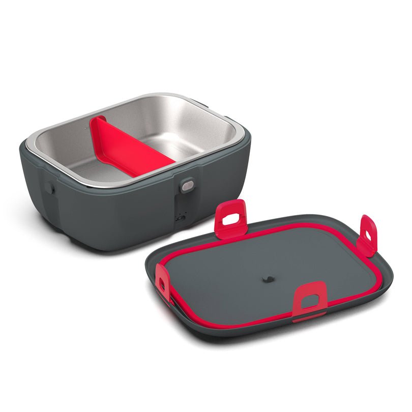 Riscaldare, cucinare, mantenere al caldo: il lunchbox riscaldante ed alimentato a batteria HeatsBox Go riscalda, grazie al riscaldamento speciale del fondo, i vostri piatti in soli 15-25 minuti. In negozio e online su tuttochic.it