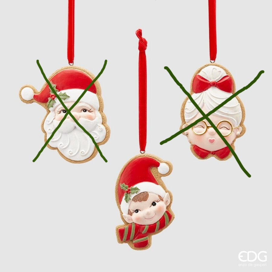 Realizzato in resina decorata. Dimensioni: cm 6 x 10 h. In negozio e online su tuttochic.it