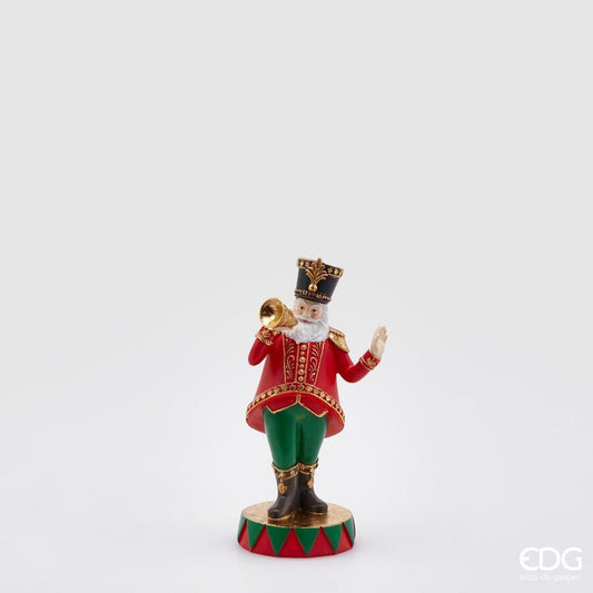 Statuina in resina decorata a forma di Babbo Natale. Dimensioni: cm 8 x 20 h. In negozio e online su tuttochic.it