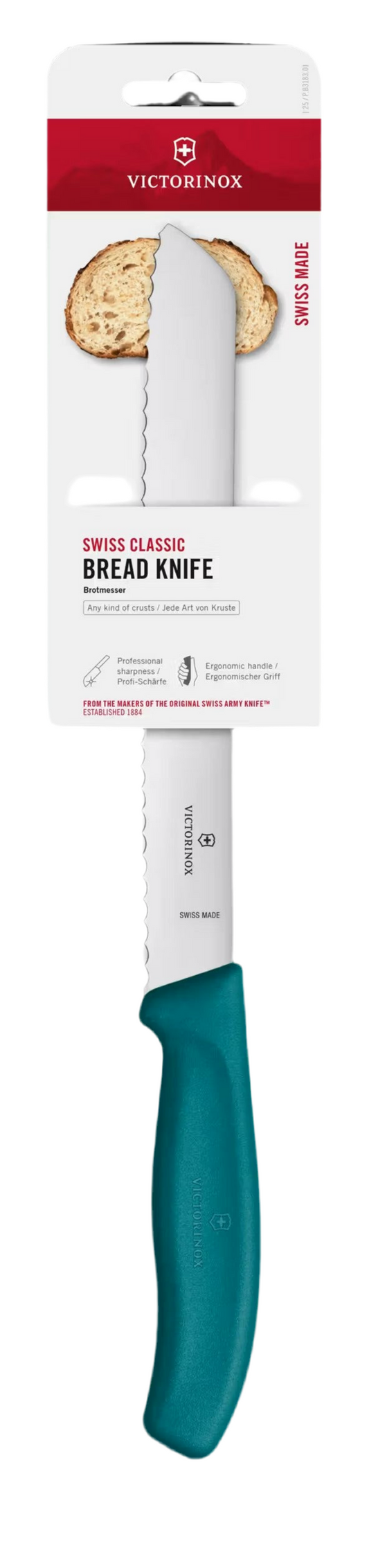 coltello da pane Victorinox Swiss Classic manico verde