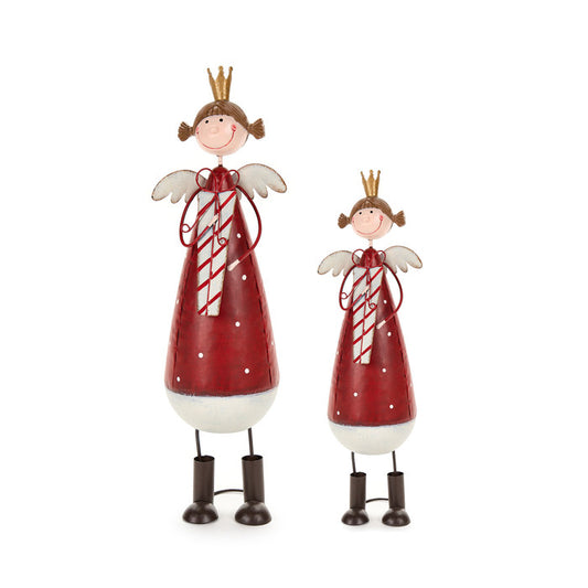 bambine in metallo con ali Nuvole di Stoffa