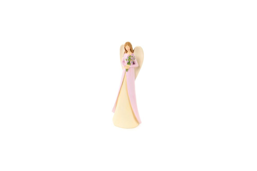 Rendi la tua casa più bella con Angelo con fiori o cuore in resina 'La vie en rose'. Dimensioni singolo prodotto: cm 8.5 x 6 x h 20. In negozio e online su tuttochic.it