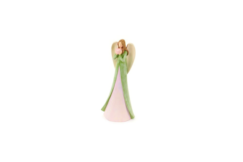 Rendi la tua casa più bella con Angelo con fiori o cuore in resina 'La vie en rose'. Dimensioni singolo prodotto: cm 8.5 x 6 x h 20. In negozio e online su tuttochic.it