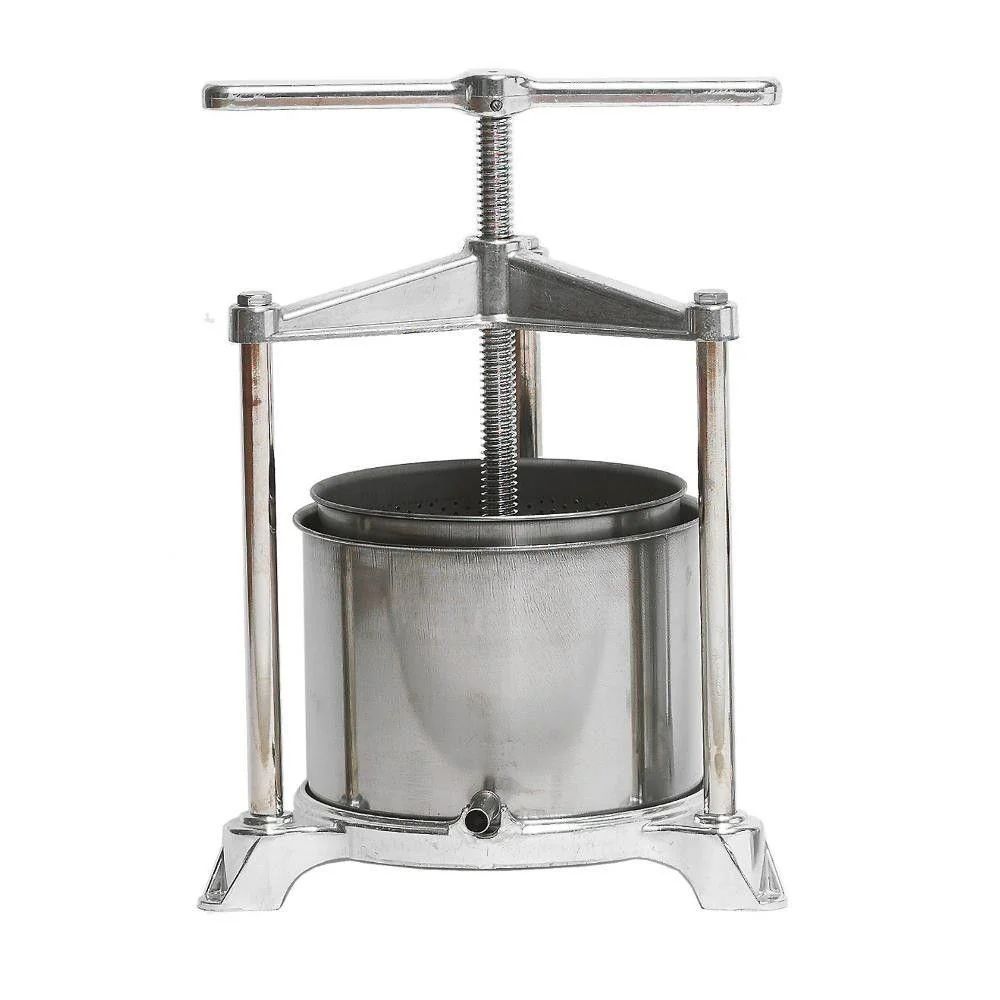 Torchietto premitutto 5 litri in acciaio inox per frutta e verdura