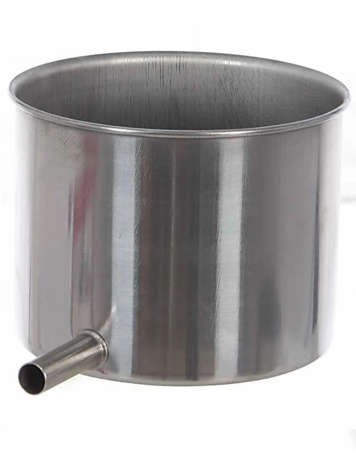 Torchietto premitutto 5 litri in acciaio inox per frutta e verdura