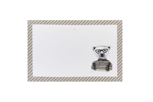 Tovaglietta americana in cotone, è disponibile in due varianti decoro, Panda o orso. Dimensioni: 33×50 cm. In negozio e online su tuttochic.it