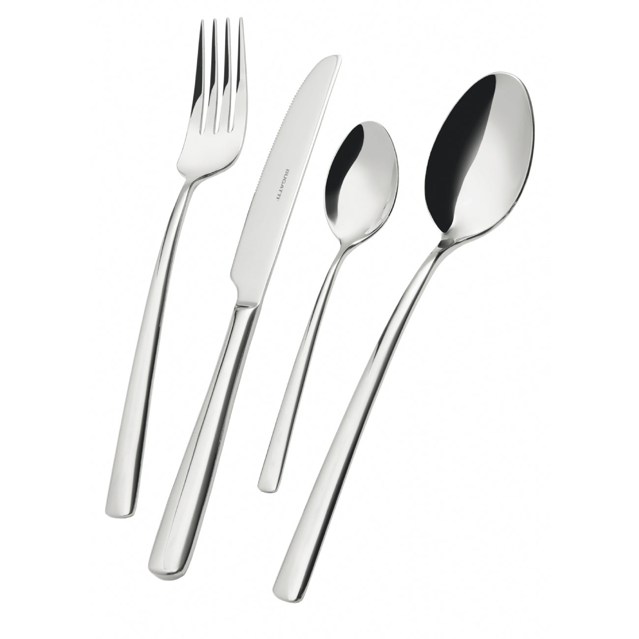 2 set di 24 posate modello Metropolis con finitura lucida a specchio confezionato in scatola litografata con finestra .Il Set 48 pezzi è composto da:12 cucchiai da tavola12 forchette da tavola12 coltelli da tavola12 cucchiaini caffè. In negozio e online su tuttochic.it