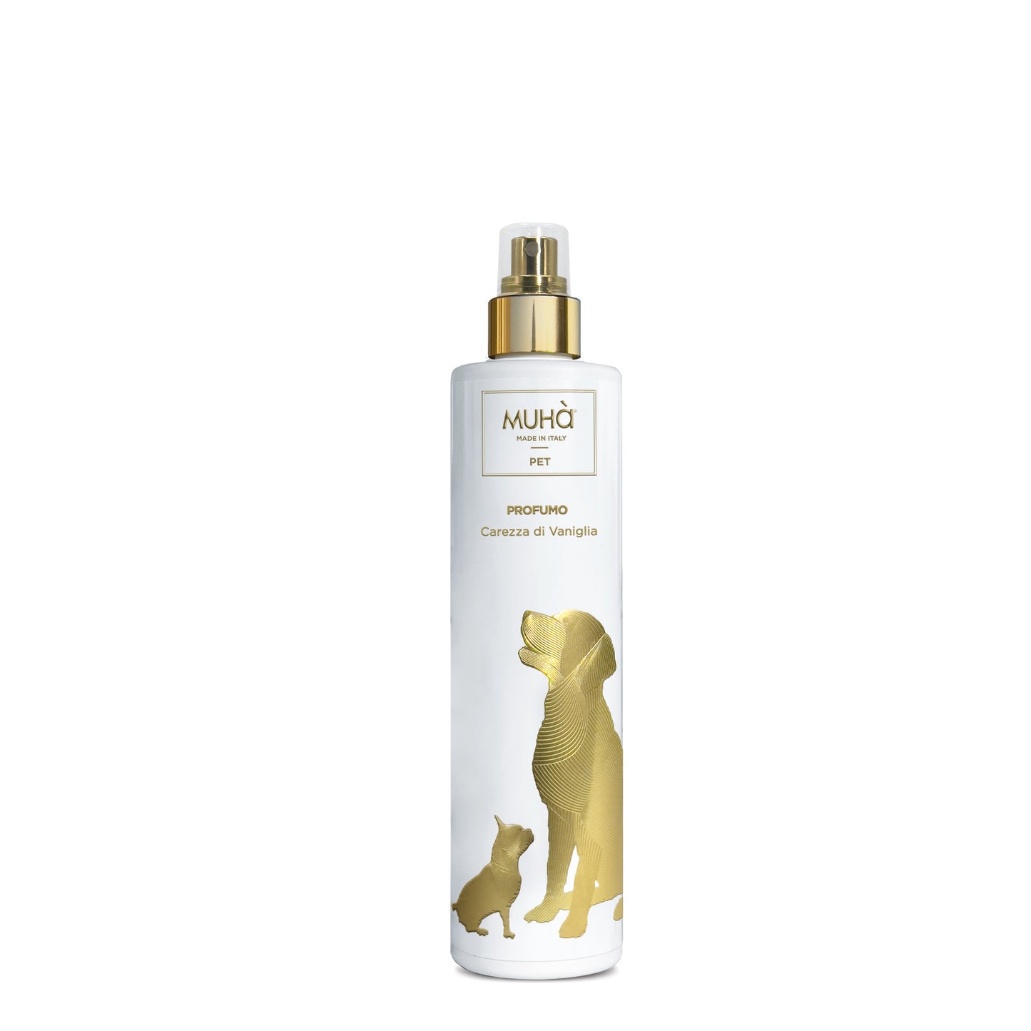 Il profumo per cani è una fragranza delicata e sofisticata, pensata per rinfrescare e valorizzare il pelo del tuo amico a quattro zampe, assicurando il massimo rispetto per la sua sensibilità e il suo olfatto naturale. Quantità: 150 ml. In negozio e online su tuttochic.it