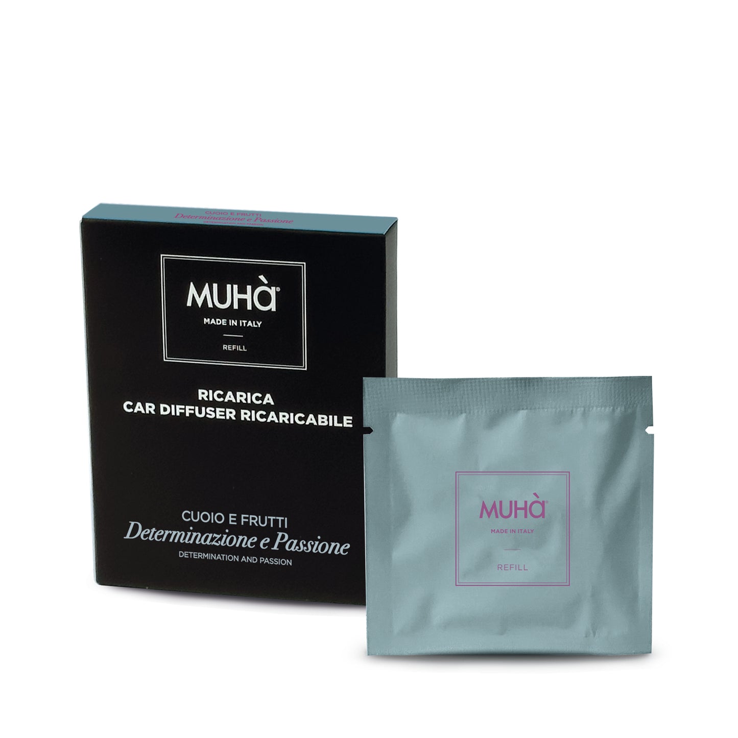 Ricarica del profumatore d’auto dal design accattivante e moderno, in soft-touch con rilascio graduale di profumi ricchi e corposi che garantiscono una lunga durata. Info sulla fragranza CUOIO E FRUTTI Fragranza intensa, calda e legnosa miscelata con cuoio e zafferano... In negozio e online su tuttochic.it
