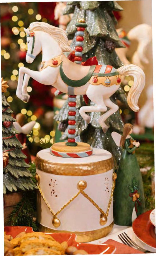 Set 3 tamburi decorativi Natale – Nuvole di Stoffa