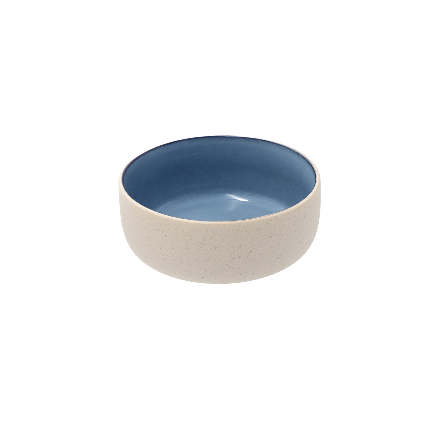 Set di 6 ciotole Tiny Arpeggio Blu da 7 cm in gres porcellanato con finitura lucida interna e quella opaca esterna Ø 14,5 cm. In negozio e online su tuttochic.it