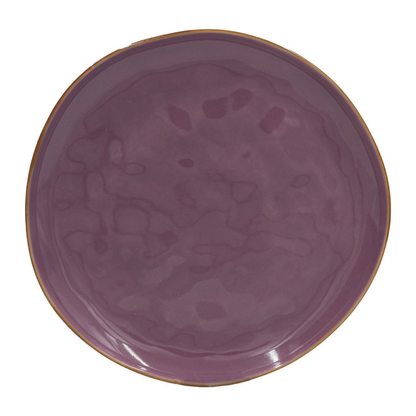 Piatto piano di colore malva della linea Concerto. Linea CONCERTO Dimensioni: Ø 27 cm Lavabile in lavastoviglie. In negozio e online su tuttochic.it