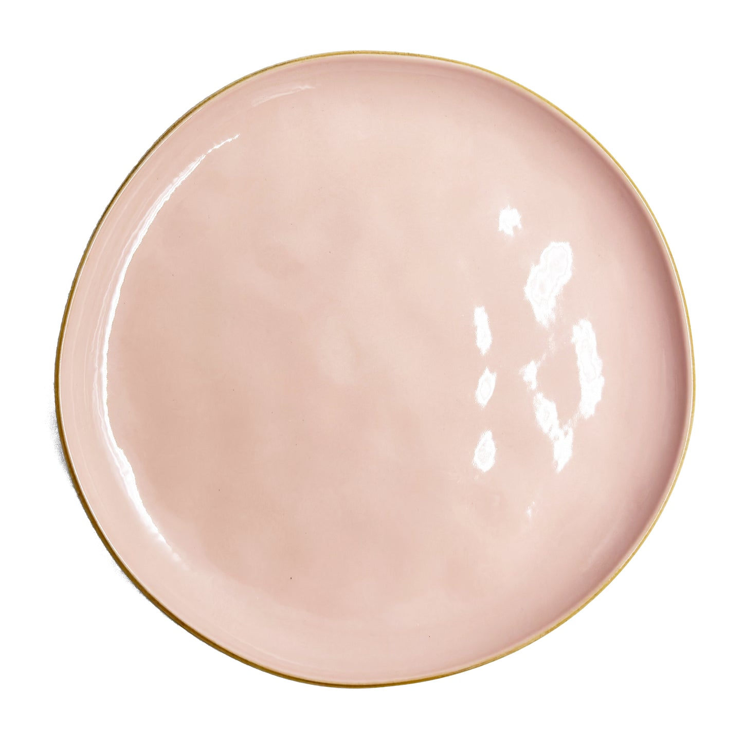 Piatto frutta di colore rosa cipria della linea Concerto. Materiale: Stoneware Dimensioni: Ø 20 cm Lavabile in lavastoviglie. In negozio e online su tuttochic.it