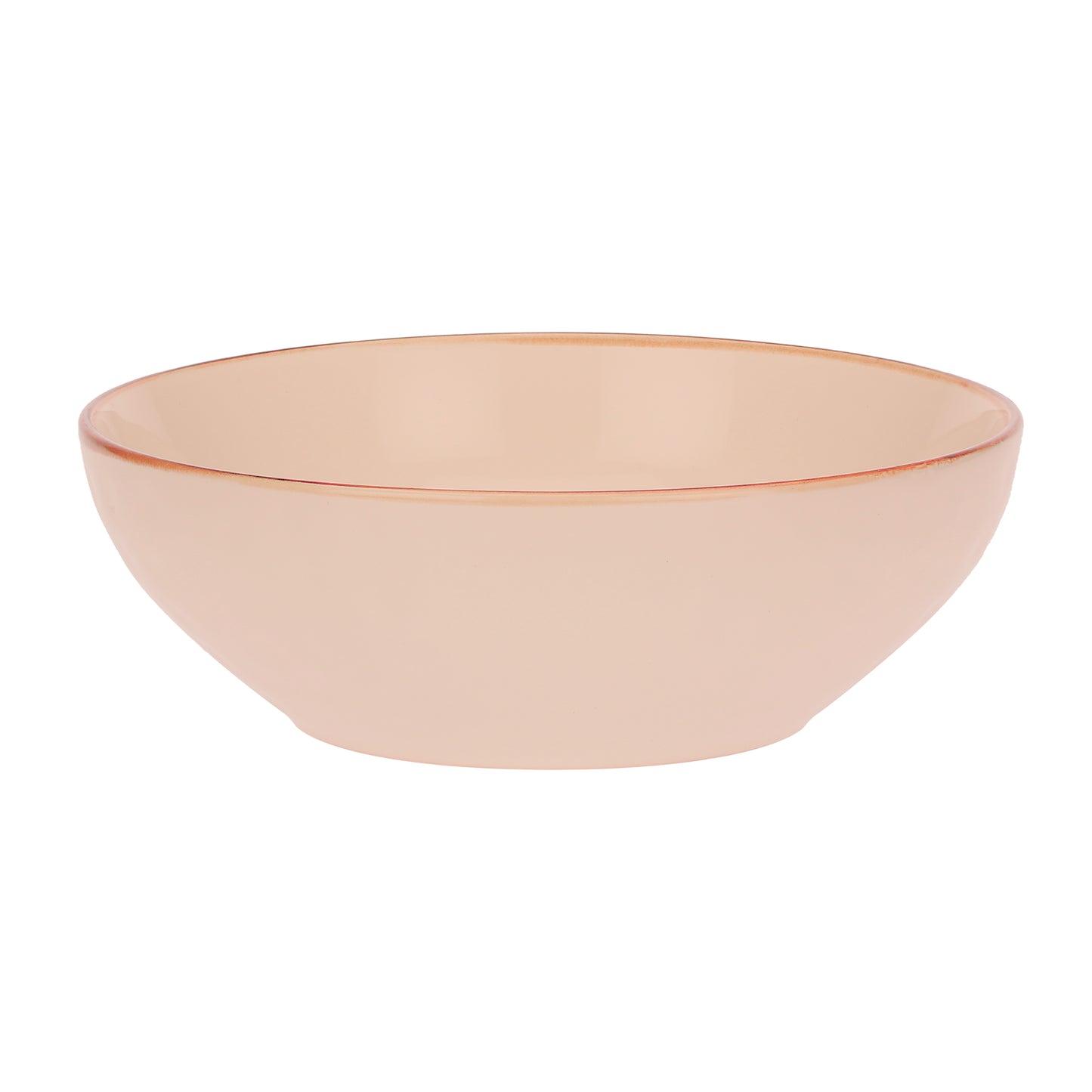 Insalatiera in porcellana di colore rosa cipria. Dimensioni: cm Ø 26 x 9 h. Non Utilizzabile in forno tradizionale. In negozio e online su tuttochic.it