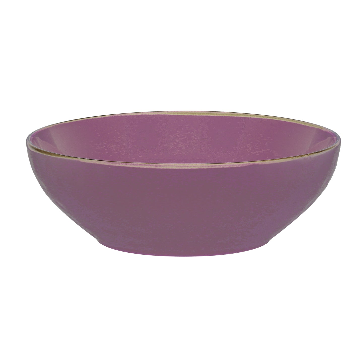 Insalatiera in porcellana di colore malva. Dimensioni: cm Ø 26 x 9 h. Non Utilizzabile in forno tradizionale. In negozio e online su tuttochic.it