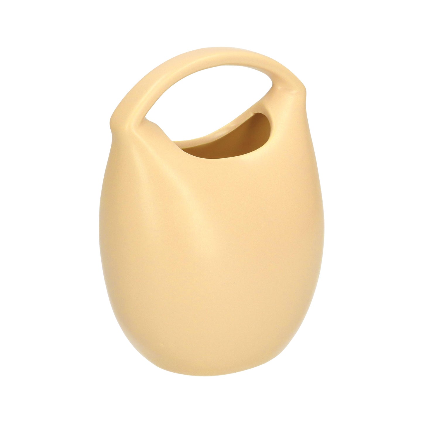 Vaso a forma di borsa in gres dai colori pastello che si abbinano facilmente ad ogni ambiente. I l social trend della borsetta ispira queste collezioni, che vogliono essere un omaggio alla moda sfiziosa e disimpegnata che entra in casa a portare leggerezza. cm 13.5 x 10 x 18 h. In negozio e online su tuttochic.it