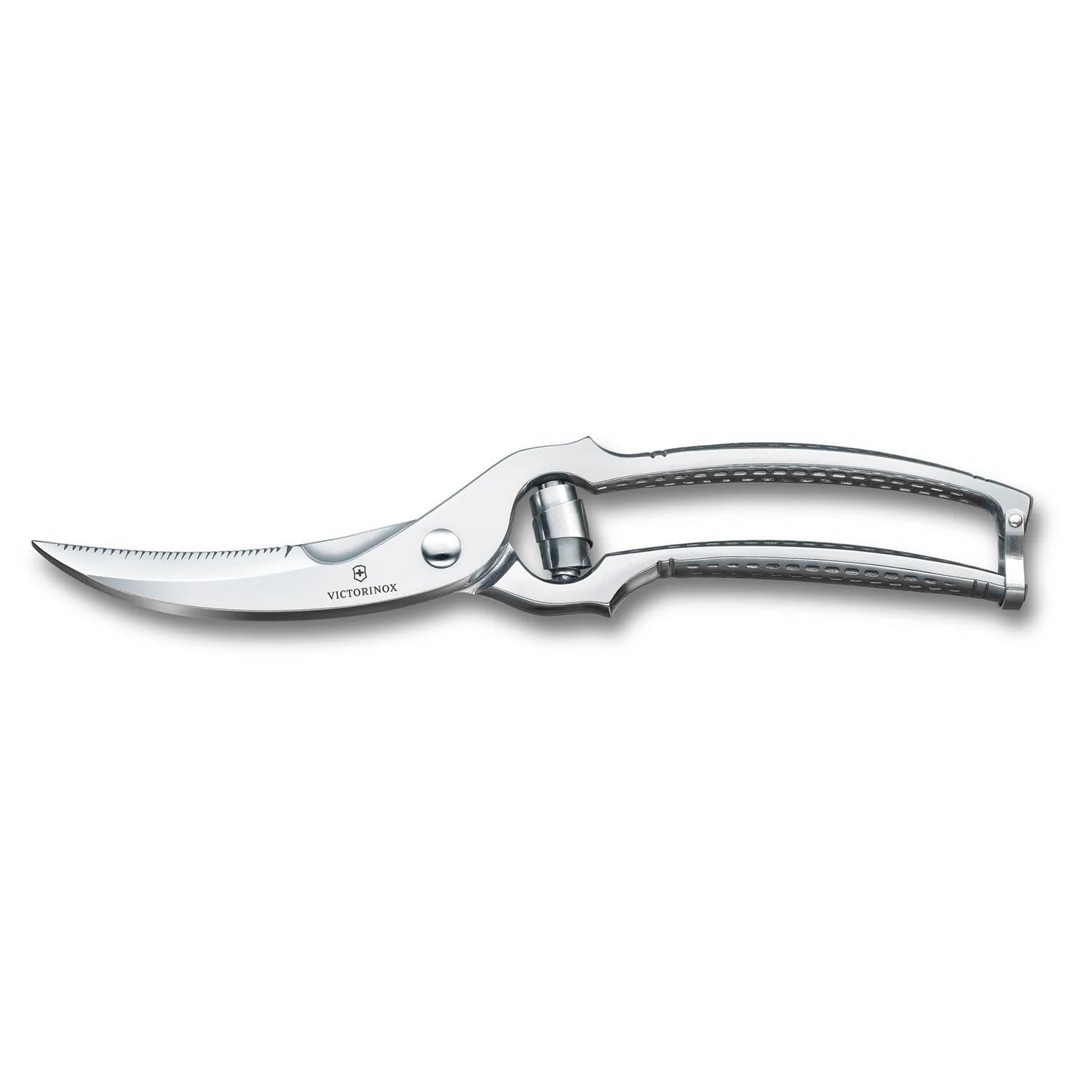 Trinciapolli Gazzella è un trinciapollo di qualità svizzera, realizzato completamente in acciaio inossidabile. Dimensioni: lunghezza cm 25. In negozio e online su tuttochic.it