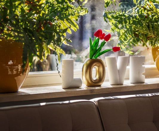 Love Vasi decorativi set 4 pezzi