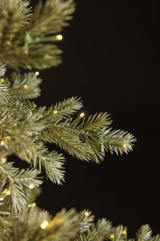 Albero di Natale EDG Pino Argentato 180 cm con 3000 LED