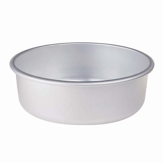 Tortiera conica in alluminio con orlo. Dimensioni: Ø cm 38 x 8 h - Peso:  0.62 kg  Ideale per pasticceria e pizza. In negozio e online su tuttochic.it