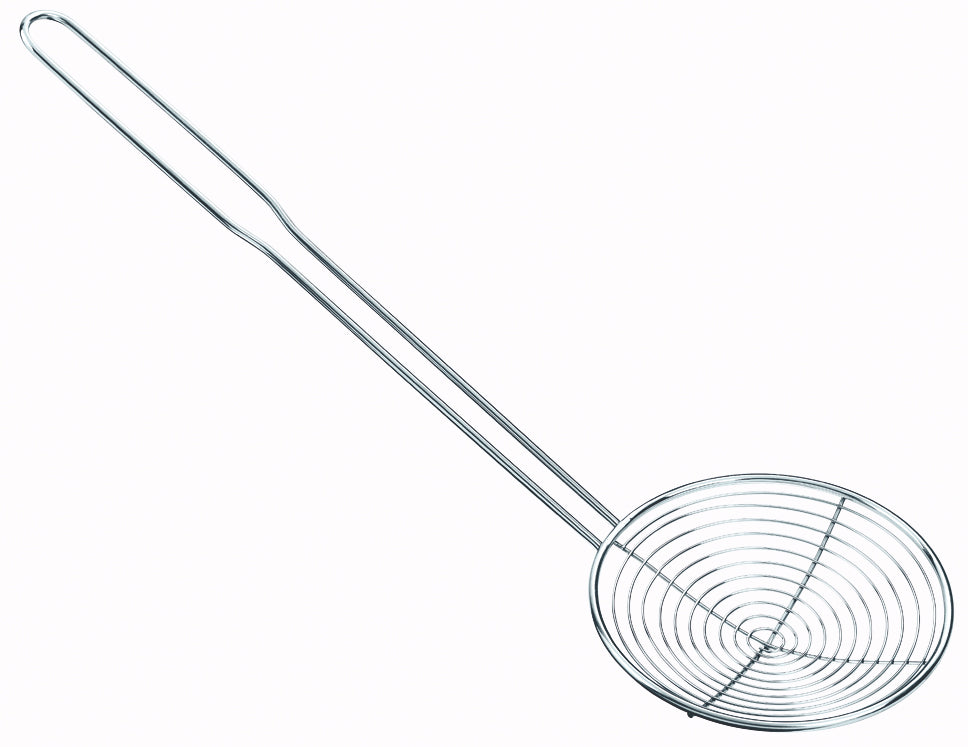Cucchiaio per sbollentare a spirale è l'ideale per schiumare e scolare gnocchi di patate e spaetzle, gnocchi e pasta ripiena. Leggero e molto stabile. Ø 14 cm facile da pulire L 41,1 cm, L 10,7 cm, H 14,0 cm lavabile in lavastoviglie. In negozio e online su tuttochic.it