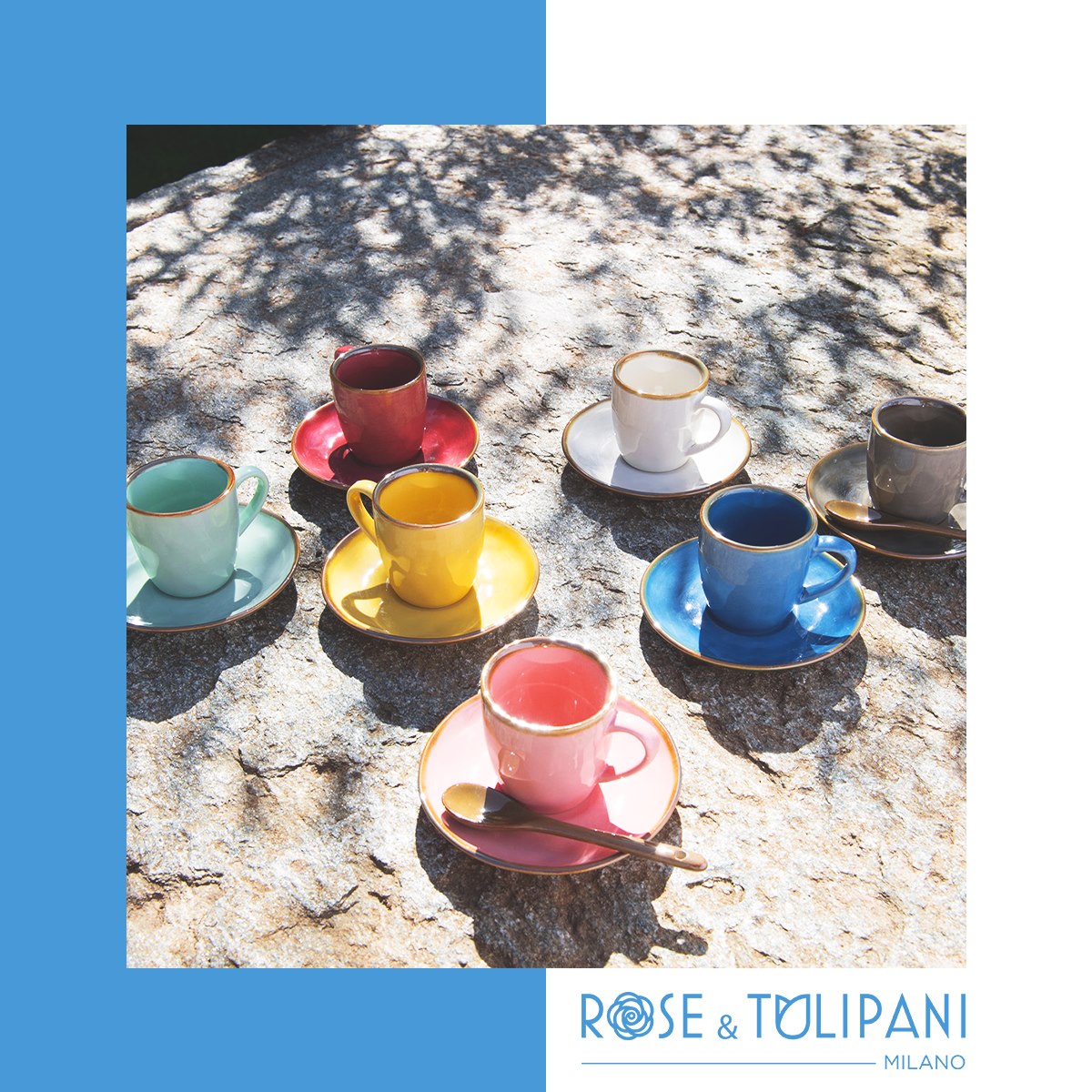 Tazzina caffè con piattino di colore tè verde della linea Concerto. L’apparecchiatura è bellissima tono su tono o nei diversi abbinamenti di colore. Materiale: Stoneware Capacità: 90 cc Lavabile in lavastoviglie. Utilizzabile in microonde. Non Utilizzabile in forno tradizionale. In negozio e online su tuttochic.it