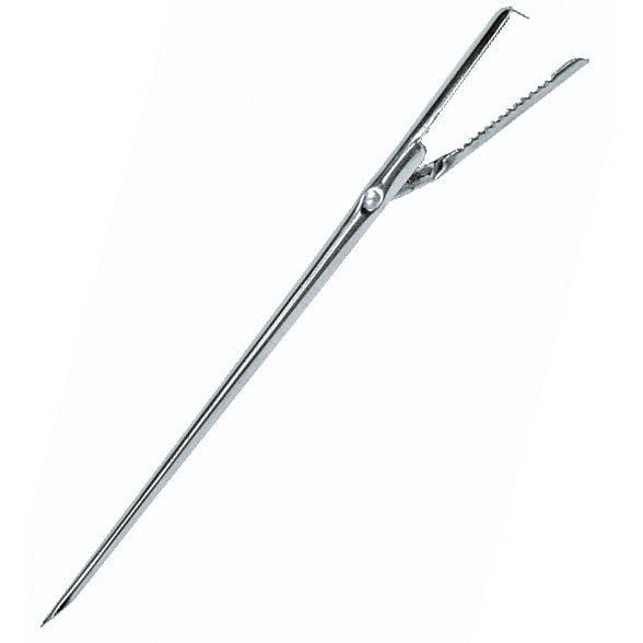 Indispensabile per inserire strisce di pancetta ed erbe aromatiche, ad esempio nella selvaggina e nell'agnello. L 19,5 cm, L 2,2 cm, H 1,0 cm lavabile in lavastoviglie acciaio inox. In negozio e online su tuttochic.it