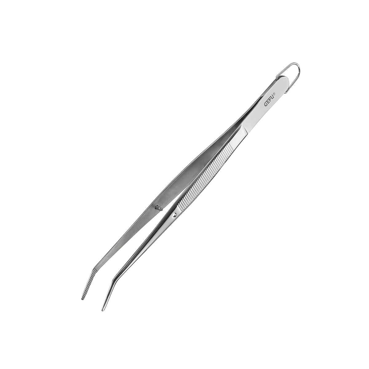 Pinzette da cucina PRECISO sono indispensabili per decorare e servire in filigrana. Per tutti i lavori in cucina in filigrana presa sicura grazie alle estremità ondulate. Dimensioni: L 15,5 cm, P 1,6 cm, H 1,8 cm acciaio inossidabile di alta qualità lavabile in lavastoviglie. In negozio e online su tuttochic.it