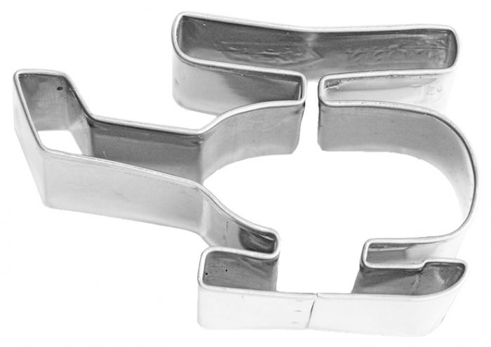 Tagliabiscotti Elicottero, con goffratura interna, in acciaio inox 7 cm, lavabile in lavastoviglie. I nostri tagliabiscotti possono essere utilizzati anche per pane, burro, formaggio, salsiccia, frutta. In questo modo puoi potenziare ogni buffet e ogni pausa pranzo. In negozio e online su tuttochic.it