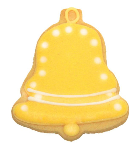 Tagliabiscotti Campana, in acciaio inox cm 5,5 lavabile in lavastoviglie. L'albero di Natale decorato in modo diverso. Hai mai decorato il tuo albero di Natale con i tagliabiscotti? No? È giunto il momento! Attacca un nastro decorativo al tagliabiscotti e appendi le forme all'albero. In negozio e online su tuttochic.it