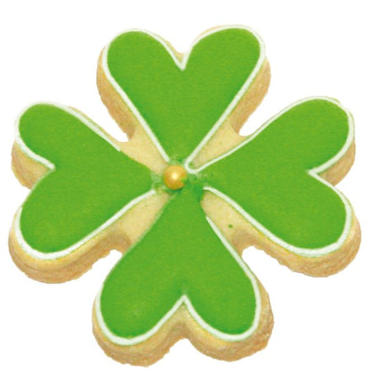 Tagliabiscotti Trifoglio, in acciaio cm 6, lavabile in lavastoviglie. I nostri tagliabiscotti non sono ideali solo per cuocere i biscotti. Possono essere utilizzati anche per pane, burro, formaggio, salsiccia, frutta. In questo modo puoi potenziare ogni buffet e ogni pausa pranzo. In negozio e online su tuttochic.it