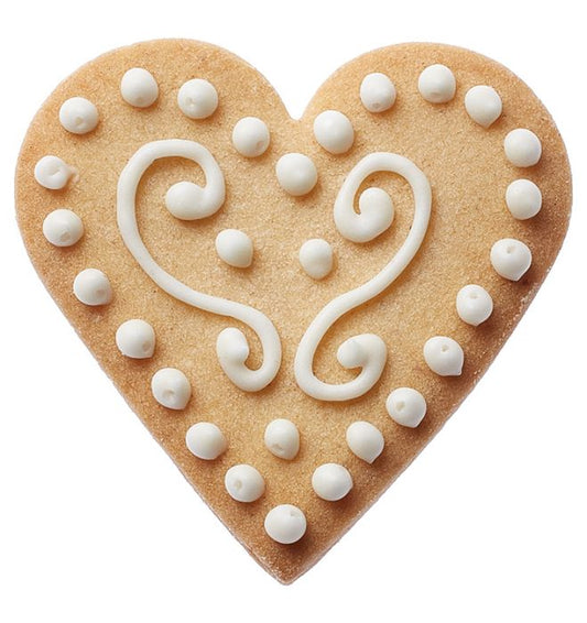 Tagliabiscotti Cuore, in acciaio inox cm 5,5, lavabile in lavastoviglie. I nostri tagliabiscotti non sono ideali solo per cuocere i biscotti. Possono essere utilizzati anche per pane, burro, formaggio, salsiccia, frutta. In questo modo puoi potenziare ogni buffet e ogni pausa pranzo. In negozio e online su tuttochic.it