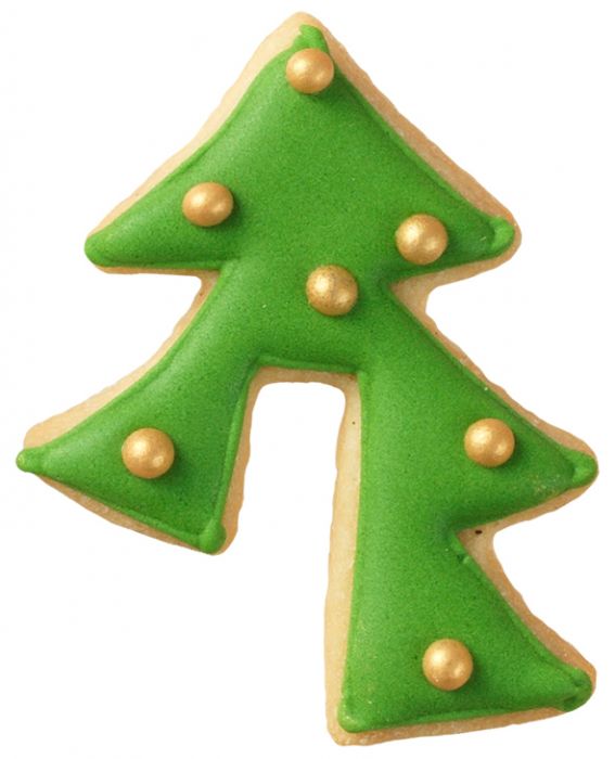 Tagliabiscotti Albero di Natale per tazza, in acciaio inox 5,5 cm, lavabile in lavastoviglie. Questi biscotti non sono solo adagiati sul piattino: grazie alla tacca, vengono presentati sul bordo della tazza e mantengono così una visione d'insieme dell'intero tavolino. In negozio e online su tuttochic.it