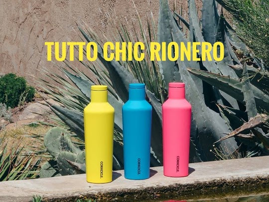 Borraccia termica da 475 ml. Ampia imboccatura per cubetti di ghiaccio Prodotto in acciaio inox Sigillato sottovuoto Triplo isolamento Fondo antiscivolo Senza BPA e Piombo. In negozio e online su tuttochic.it