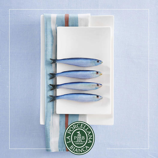 Piatto rettangolare in porcellana bianca. Linea Gourmet Quando il design incontra il food, la linearità diventa la massima espressione dell’eleganza in tavola. Dimensioni: cm 28 x 17 x h2,7. Utilizzabile in forno a microonde Lavabile in lavastoviglie. In negozio e online su tuttochic.it