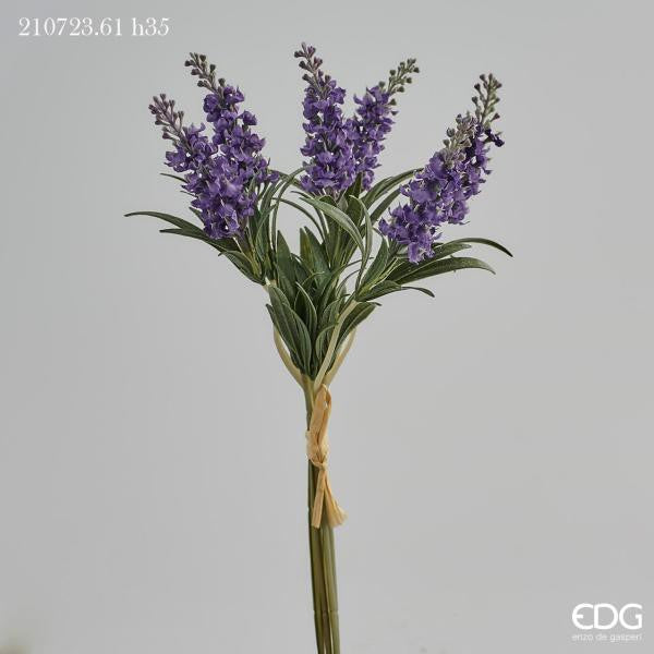 Mazzetto di Lavanda fiorita artificiale di colore lavanda. Lunghezza singolo rametto cm 35. In negozio e online su tuttochic.it