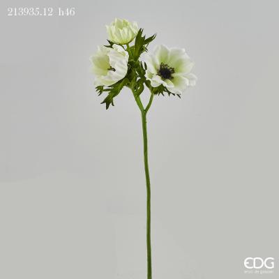 Anemone bianco x 3 fiori altezza cm. 46.