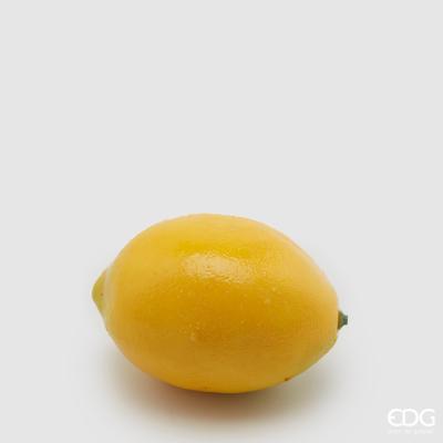 Limone artificiale decorativo, ideale per creare decorazioni varie. Dimensioni: cm 10 x 6