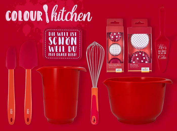 Ciotola per mescolare e servire: capacità 3,0 litri, Ø: 24,0 cm, altezza: 14,1 cm, in resina melamminica senza BPA, durevole e antigraffio, sostenibile, stabile grazie alla base antiscivolo, maneggevolezza grazie al gocciolatoio -beccuccio libero e presa sicura, piacevole al tatto. In negozio e online su tuttochic.it