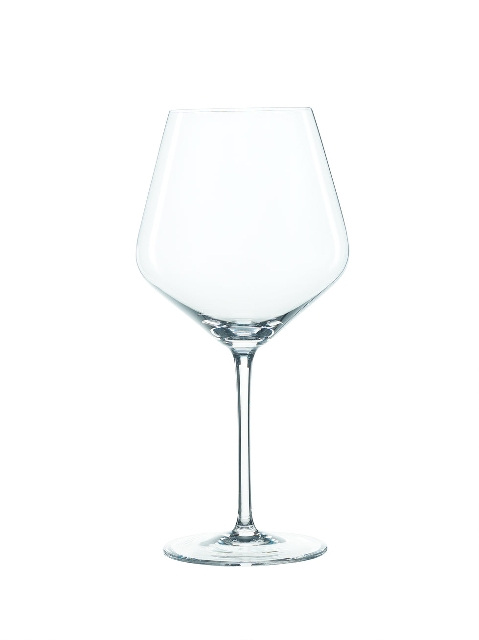 Set di 4 calici vino rosso da degustazione Burgundy in vetro cristallino. Dimensioni: mm 107 x 225 h Capacità: 640 ml Style è una serie di bicchieri con una concezione della forma molto moderna che con la loro caratteristica silhouette donano ad ogni tavola un'espressione di stile ed eleganza. Lavabile in lavastoviglie