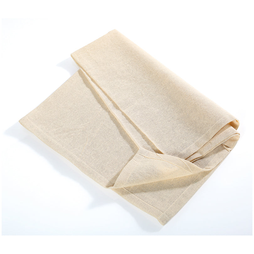 Il canovaccio filtrante KÜCHENPROFI, realizzato in cotone naturale, è un'aiutante indispensabile in cucina. Permette di chiarificare il brodo, di estrarre succhi o di preparare il latte vegano o formaggio fatto in casa. A prova di strappo e riutilizzabile. Lavabile a 60°C. In negozio e online su tuttochic.it