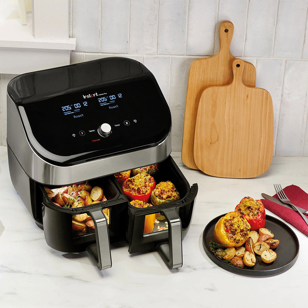Friggitrice ad aria Instant Vortex Plus Dual ClearCook 8 Lt