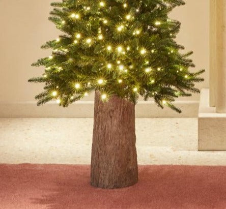 base tronco EDG  h 55 cm per albero di Natale