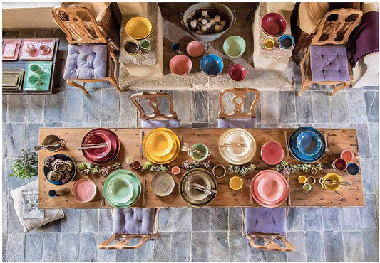 Piatto fondo di colore tè verde della linea Concerto. L’apparecchiatura è bellissima tono su tono o nei diversi abbinamenti di colore. Materiale: Stoneware Dimensioni: Ø 21 cm Lavabile in lavastoviglie Utilizzabile in microonde Non Utilizzabile in forno tradizionale. In negozio e online su tuttochic.it